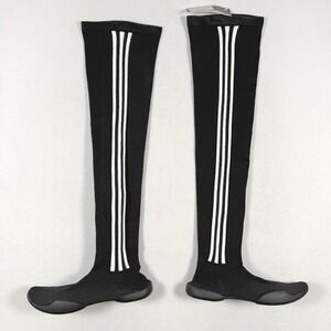 Adidas Jeremy Scott Taekwondo Mei Shoes Thigh High Size 10.5 Black White JR3673